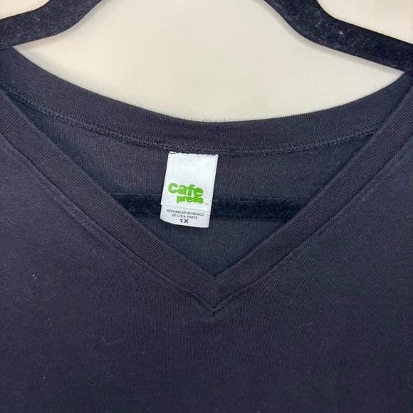 NWOT Grey’s Anatomy Women’s Novelty Long-sleeve Black Shirt Size 1X - Picture 4 of 5